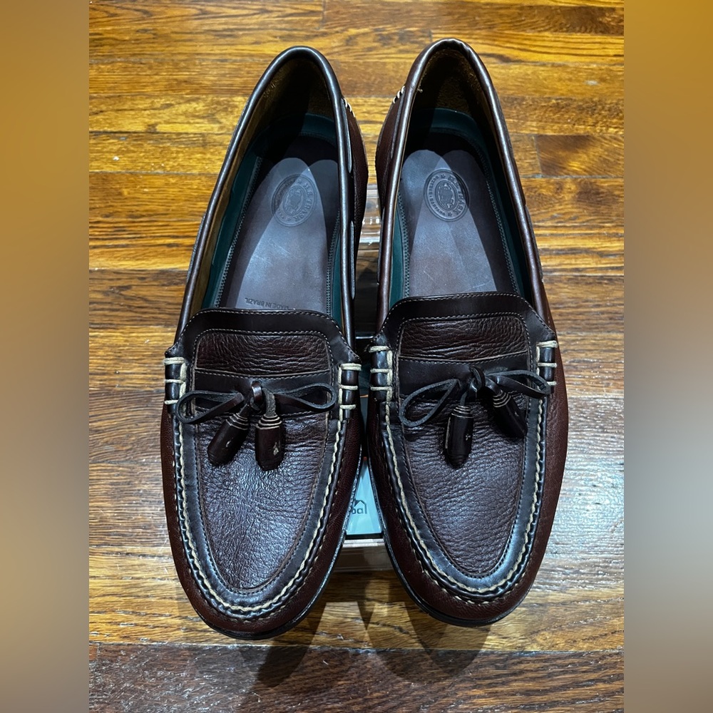 Men's H.S Trask & Co Brown Leather Loafers size 12M